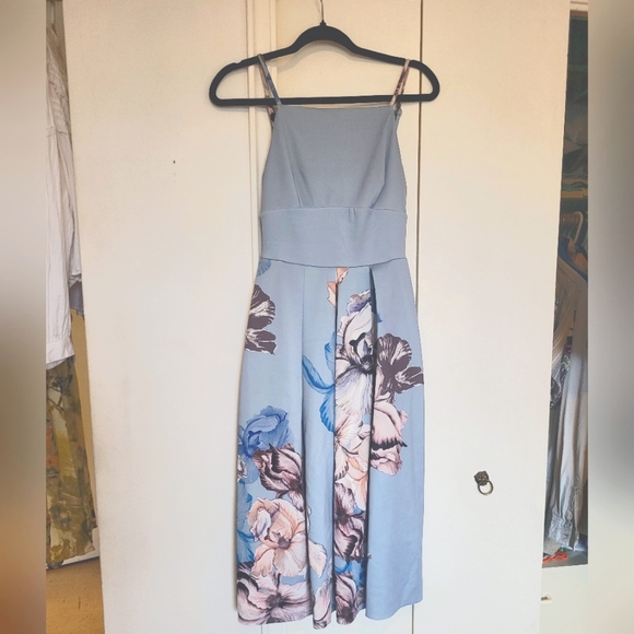 Asos Tall floral midi dress, size 4 - Picture 5 of 7